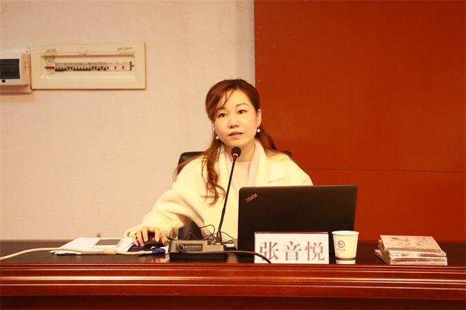 省歌舞剧院副院长张音悦与我校师生共享国韵之美